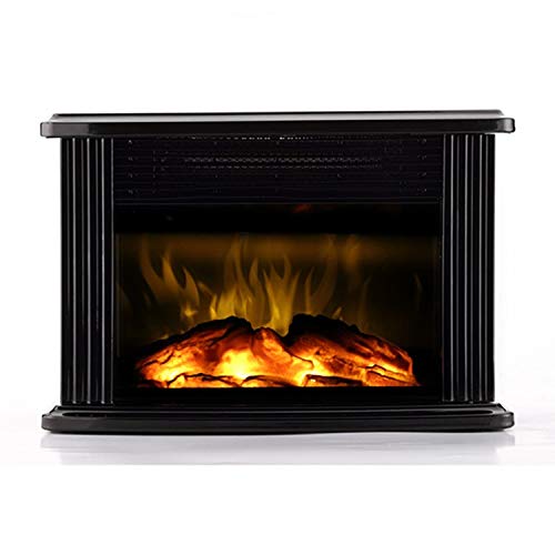 Warmtec 750W/1500W 14'' Mini Electric Fireplace Heater Tabletop Portable Room Space Heater